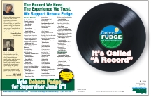 Fudge "It's Called a Record" Brochure